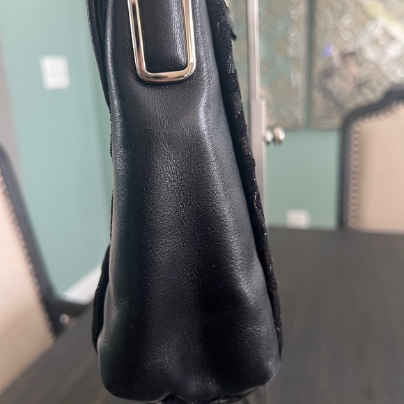 Coach Sadie Madison Chenille Ocelot Leopard Satchel - Picture 8 of 12